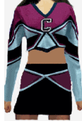 ALL STAR CHEER UNIFORM FAST CUSTOM 